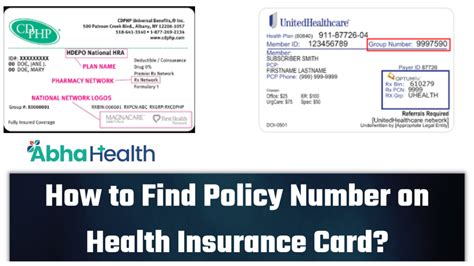 finding policy number on insurance card health smart|where to find insurance policy number.